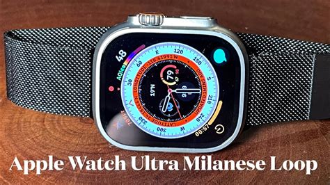 apple watch ultra milanese loop